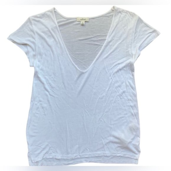 Aritzia Tops - Aritzia Wilfred free T-Shirt V-neck Short Sleeve Size XS
